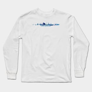 Hamburg Skyline Long Sleeve T-Shirt